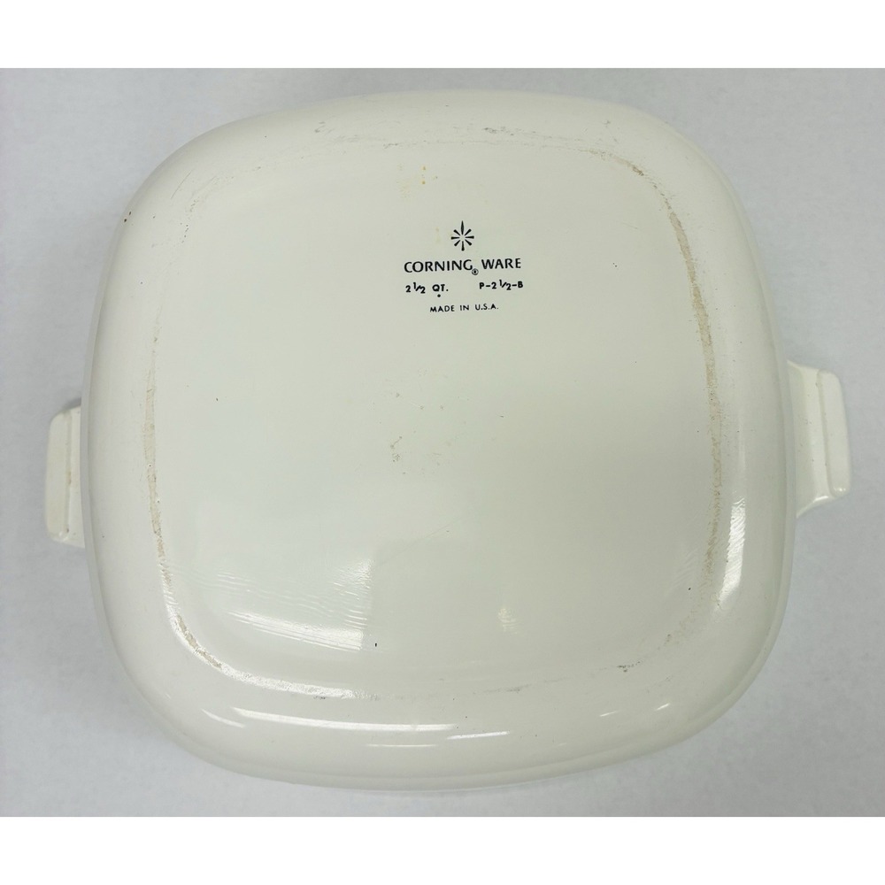 Vintage CorningWare Blue Cornflower Casserole Dish A-21-B 2.5 Qt No Lid USA - Picture 6 of 6